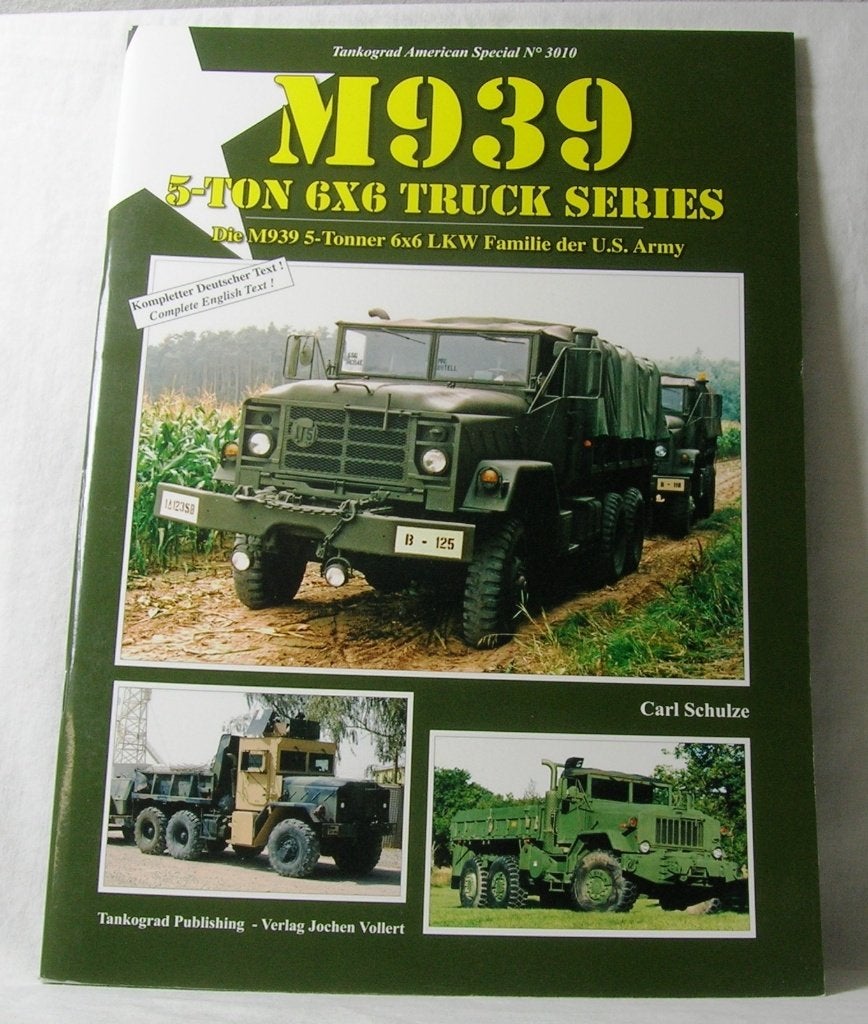 Detail boek: US Army M 939 - 5 ton 6x6 trucks., Italeri, 1:32 tot 1:50, Ophalen of Verzenden, Zo goed als nieuw