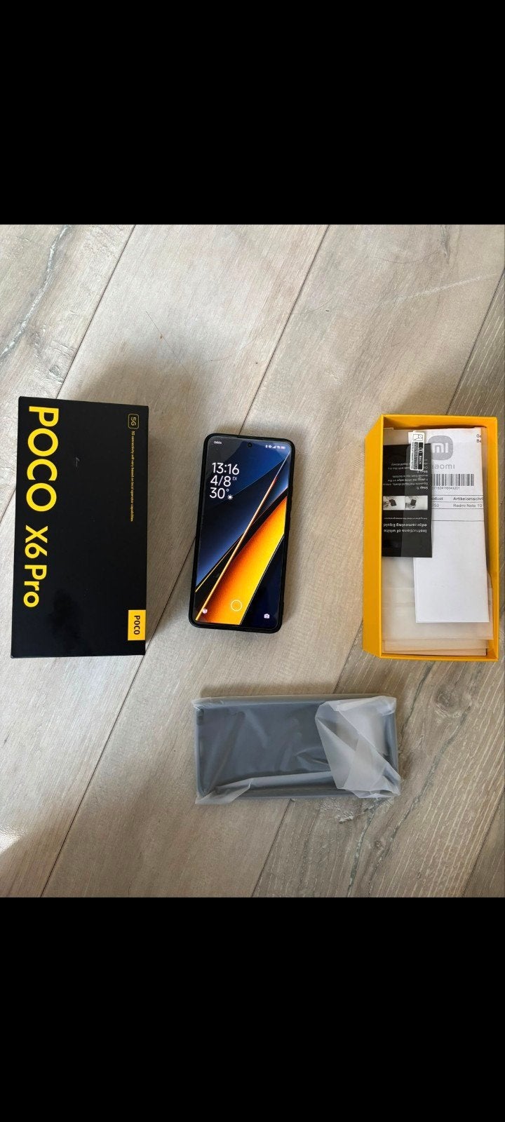 Poco X6 Pro 5G zwart, Overige modellen, Ophalen of Verzenden, Zo goed als nieuw, Zonder simlock