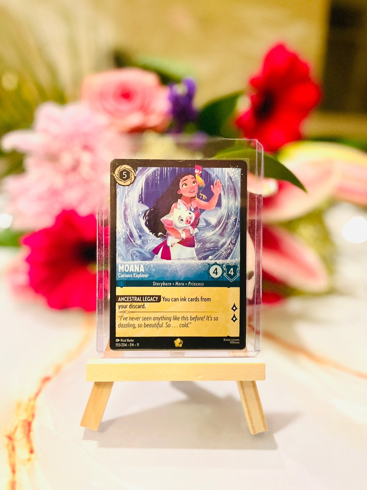 Disney Lorcana- MOANA (New Legendary), Ophalen of Verzenden, Nieuw, Losse kaart