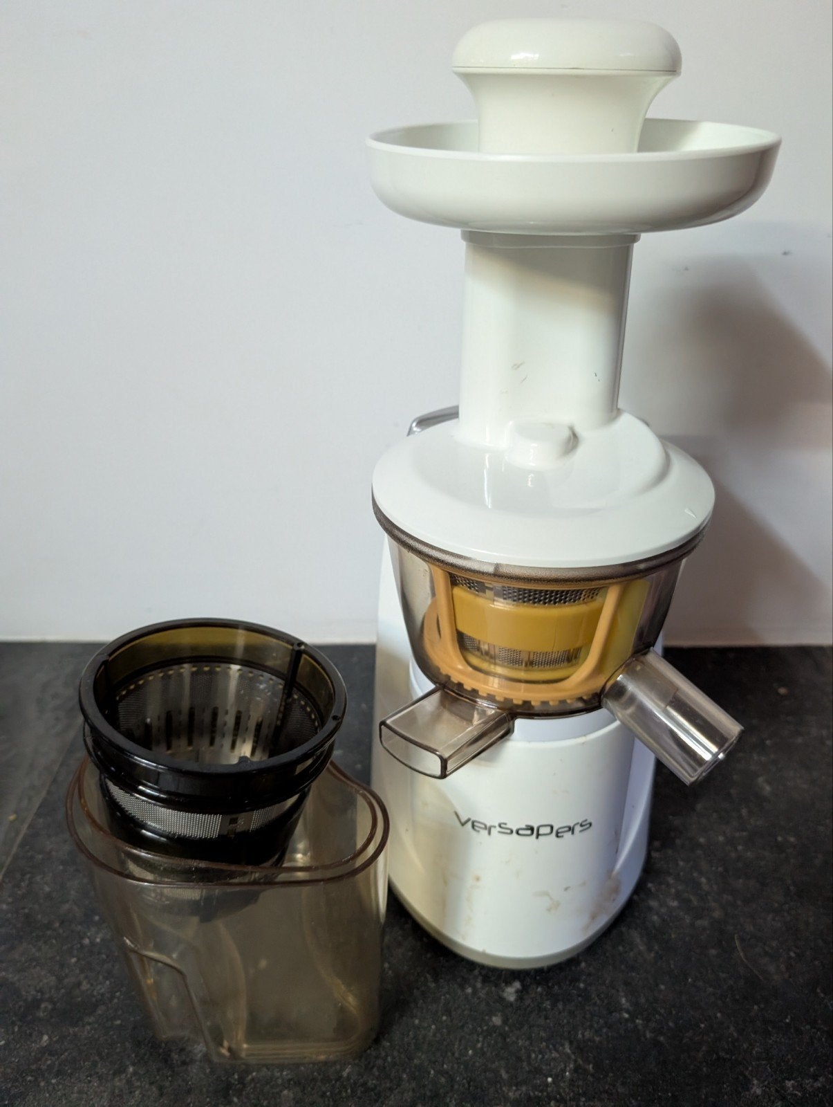 Versapers Slowjuicer - Zo goed als nieuw, Ophalen of Verzenden, Gebruikt, Elektrisch, Slowjuicer