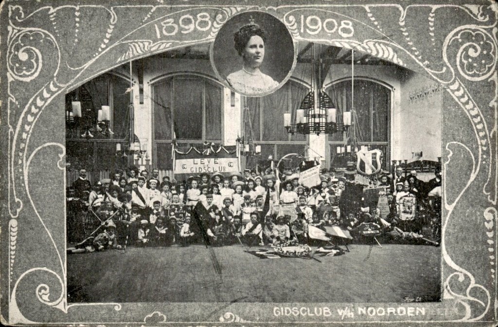 Noorden - Gidsclub - 10-jarig jubileum 1898-1908, Ophalen of Verzenden, Voor 1920, Gelopen, Noord-Brabant