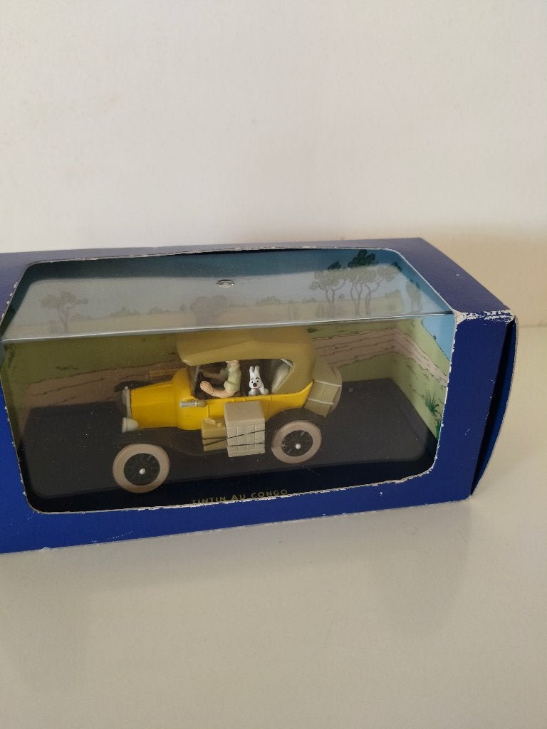 Schaalmodel 1:24 Kuifje in Afrika T Ford, Hobby en Vrije tijd, Modelauto's | 1:24, Ophalen, Zo goed als nieuw, Auto, Overige merken