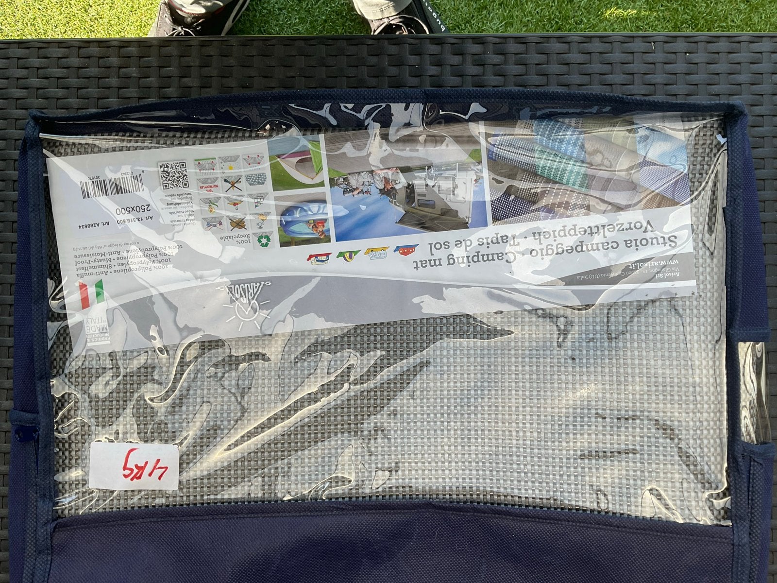 Voortent mat 250x500, Caravans en Kamperen, Kampeeraccessoires, Ophalen, Nieuw