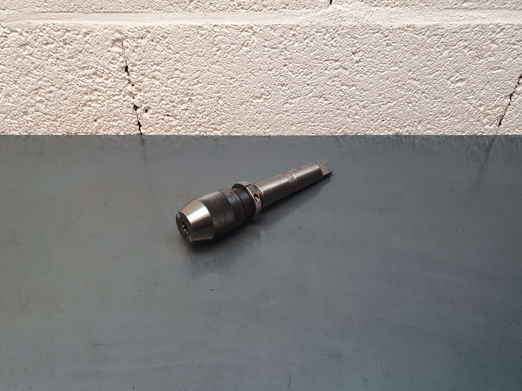 Albrecht 0-8mm boorkop MK3 / MC3 / MT3 zeer netjes, Doe-het-zelf en Verbouw, Ophalen of Verzenden, Zo goed als nieuw, Metaaldraaibank