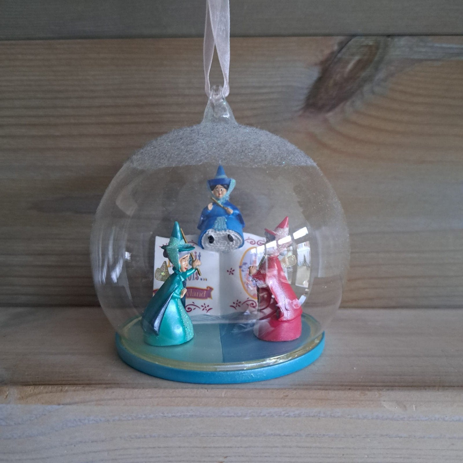 Disney Drie feeën Doornroosje ornament, Ophalen of Verzenden, Sneeuwwitje of Doornroosje, Zo goed als nieuw, Beeldje of Figuurtje