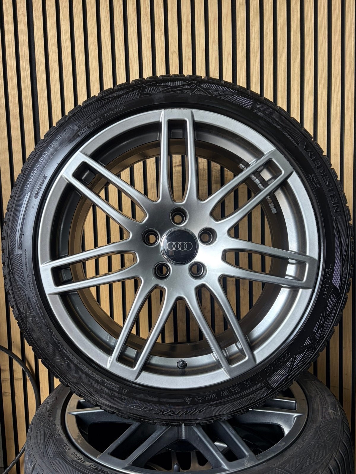 18” Audi A4 A5 5X112 B8 B9 Winterbanden Winterset, Auto-onderdelen, Banden en Velgen, 18 inch, Gebruikt, ., Banden en Velgen