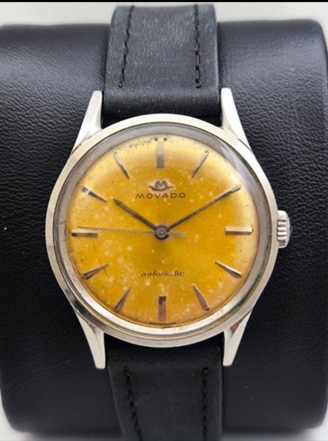 Movado Subsea automatic 1954, Overige merken, Staal, Met bandje, Polshorloge