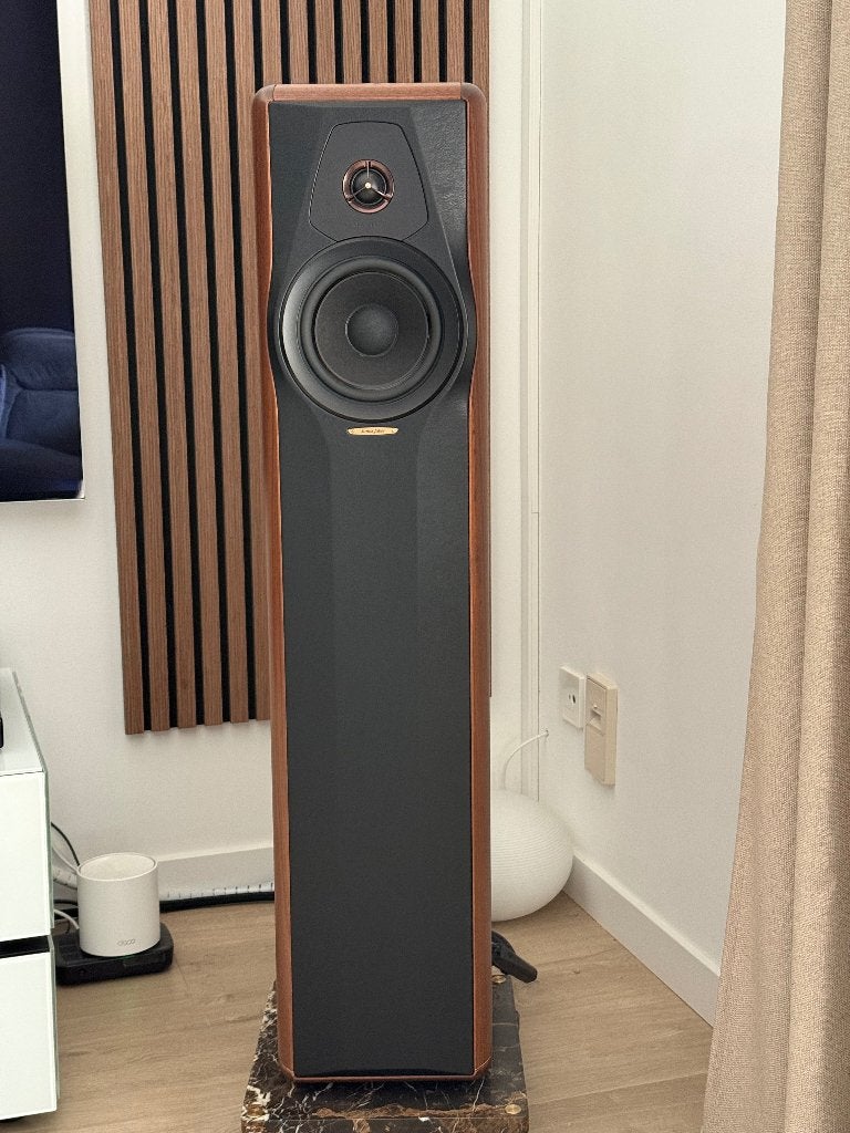 Sonus Faber Maxima Amator, Vloerstaande luidspreker, Zo goed als nieuw, Basreflex, Ophalen