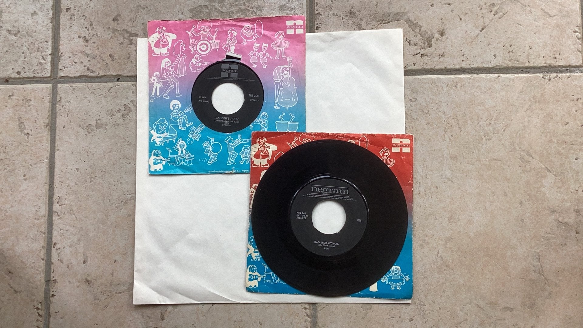 Singles B.Z.N. (Rock), Ophalen of Verzenden, Gebruikt, 7 inch, Pop