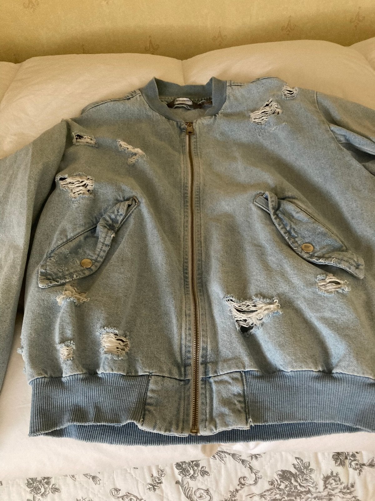 Nieuw Spijkerjas Jacket Old Look Maat M Merk Zara, Ophalen of Verzenden, Nieuw, Maat 48/50 (M), Blauw