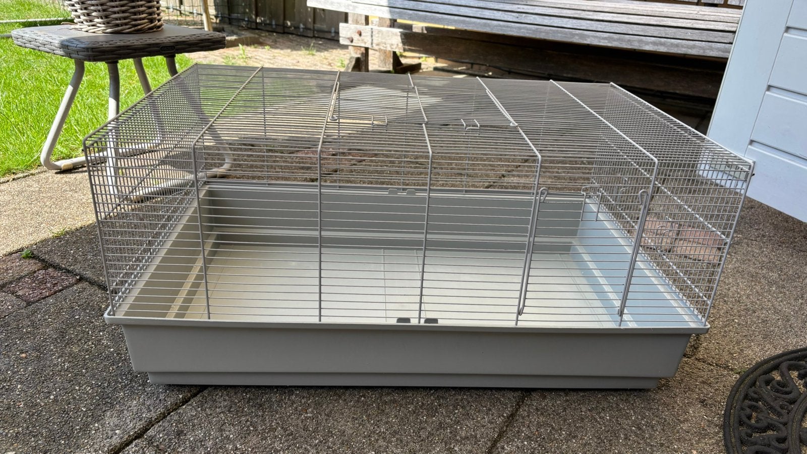 Ferplast Mary hamsterkooi grijs, Dieren en Toebehoren, Kooi, Minder dan 75 cm, Zo goed als nieuw, Ophalen