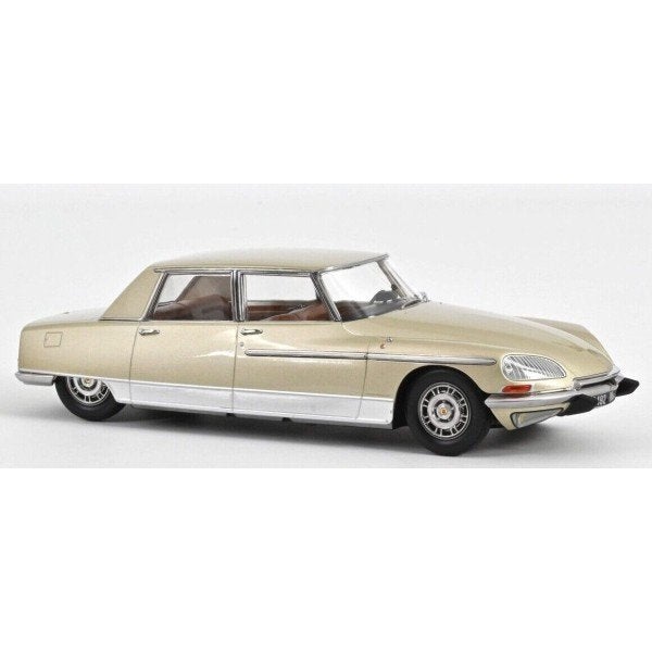 Citroen DS 21 Lorraine 1969 Champagne Modelauto 1/18 Norev, Auto, Norev, Ophalen of Verzenden, Norev