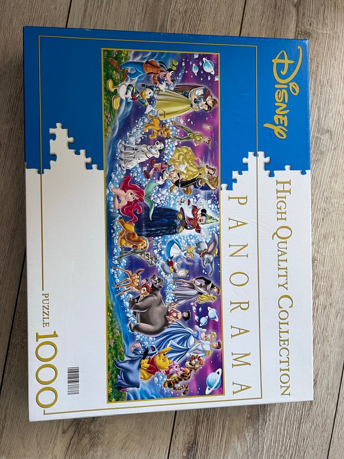 Disney Panorama Legpuzzel 1000 stukjes, Ophalen, 500 t/m 1500 stukjes, Zo goed als nieuw, Legpuzzel