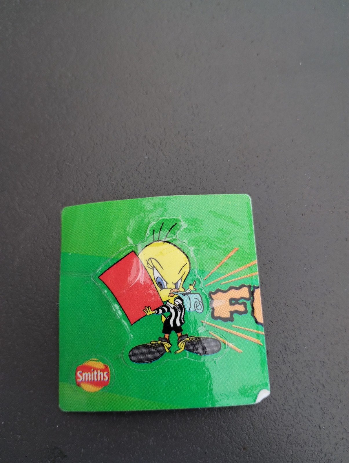 Zeldzame Looney Tunes Flippo - Tweety Scheidsrechter, Ophalen of Verzenden, Looney Tunes, Losse flippo's