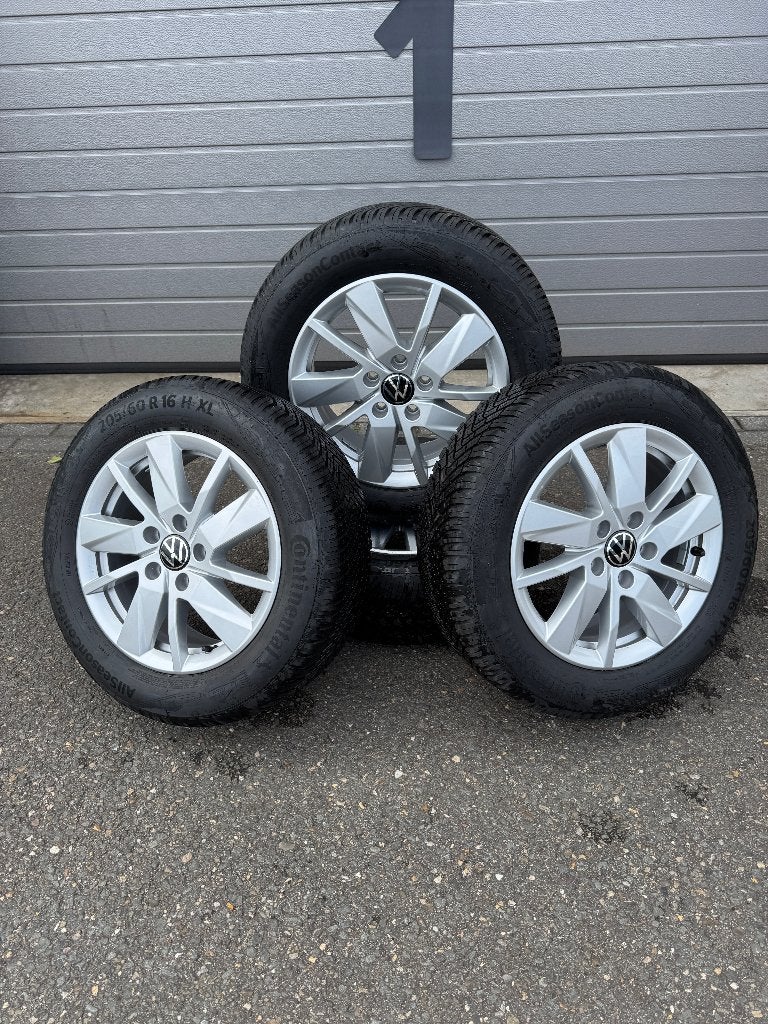 Originele VW Caddy / Touran 16” + NW Continental AllSeason, Auto-onderdelen, Ophalen, 16 inch, Banden en Velgen, Nieuw
