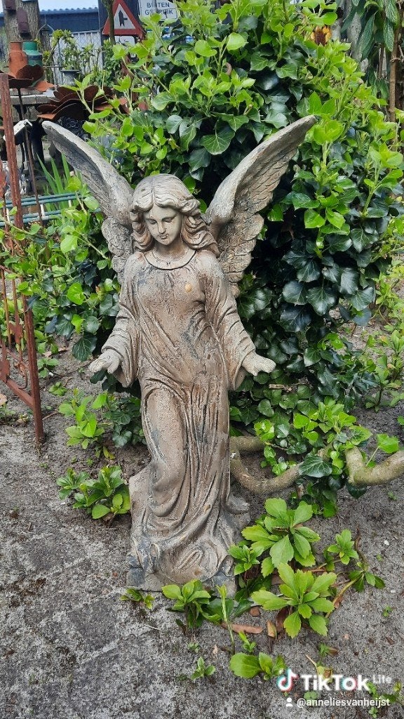 Grote engel sculptuur  Tuinbeeld, Tuin en Terras, Tuinbeelden, Nieuw, Overige materialen, Ophalen of Verzenden
