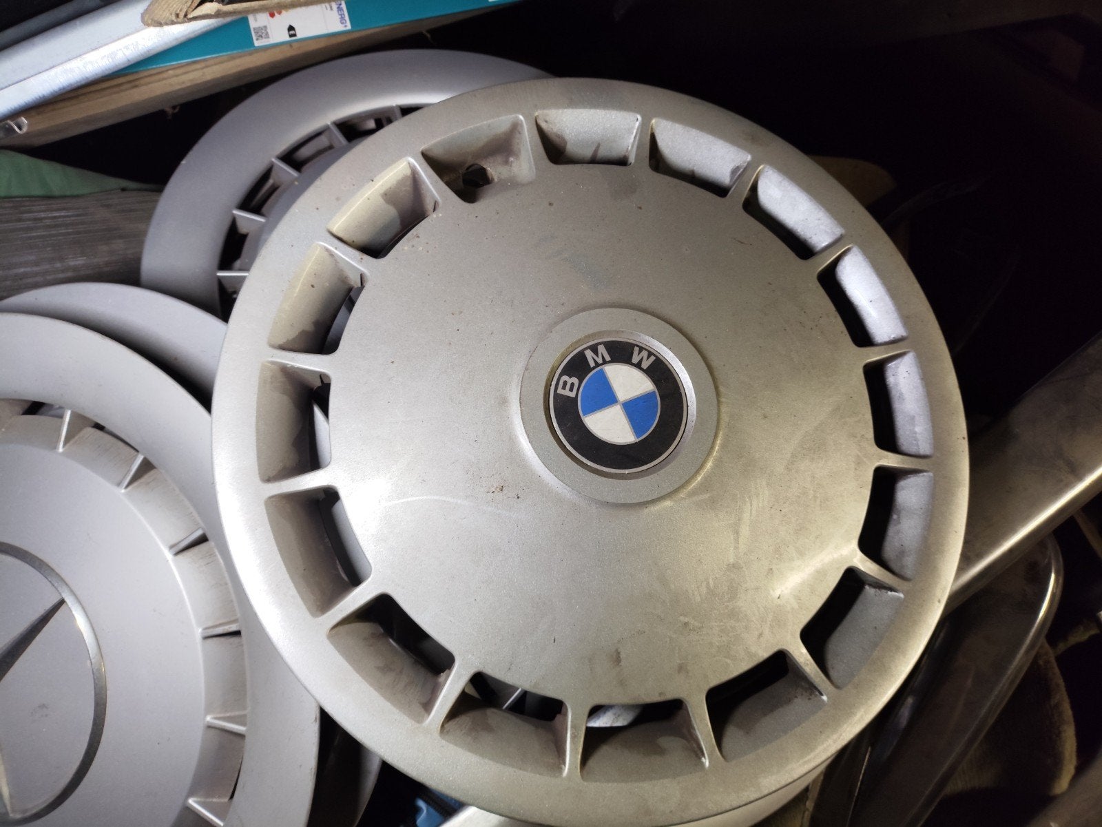 Wieldoppen klassieke BMW 13 en 14 inch & Alpina set, Auto diversen, Ophalen, Gebruikt