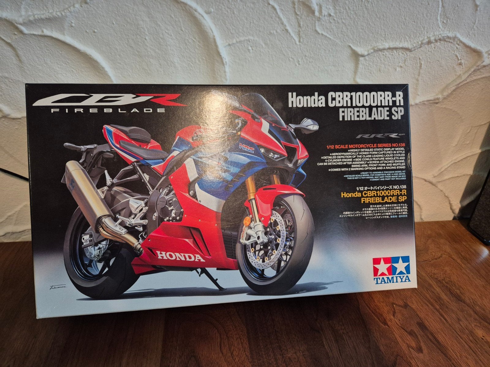 Tamiya Honda CBR 1000 RR-R Fireblade SP 14138, Nieuw, Ophalen of Verzenden, Tamiya, Groter dan 1:32