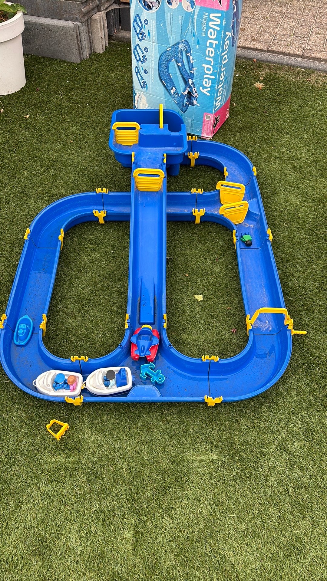Big waterplay waterbaan, Kinderen en Baby's, Speelgoed | Buiten | Los speelgoed, Ophalen, Zo goed als nieuw