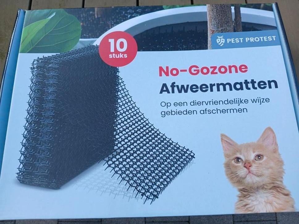Pest Protest 10-pack afweermatten tegen katten, Ophalen, Nieuw, Overige soorten