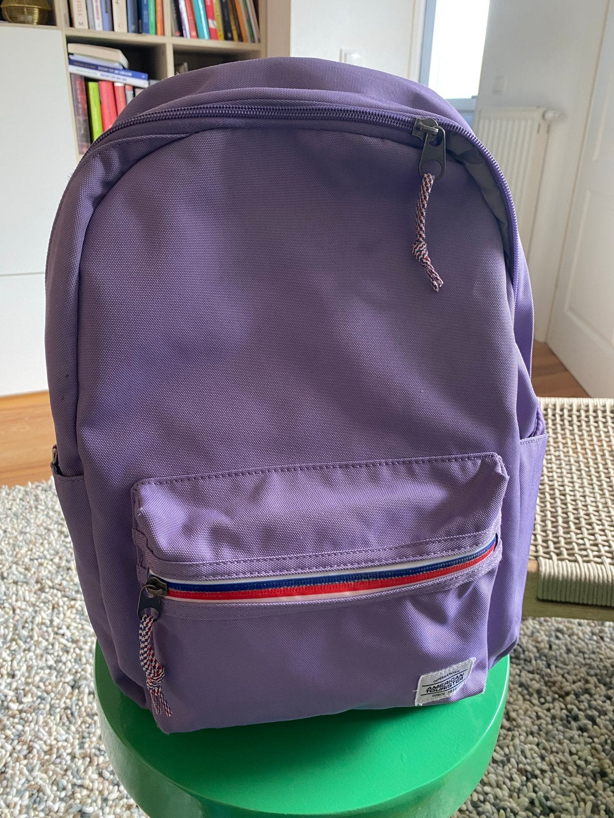 American Tourister rugzak - paars, 25 tot 40 cm, Zo goed als nieuw, 30 tot 45 cm, Ophalen