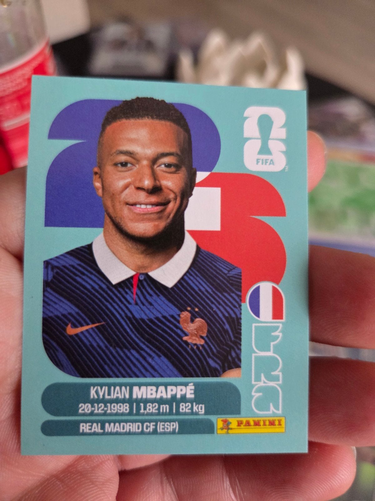 Kylian Mbappé Panini Sticker WK 2026 - Real Madrid, Ophalen of Verzenden, Nieuw, Sticker