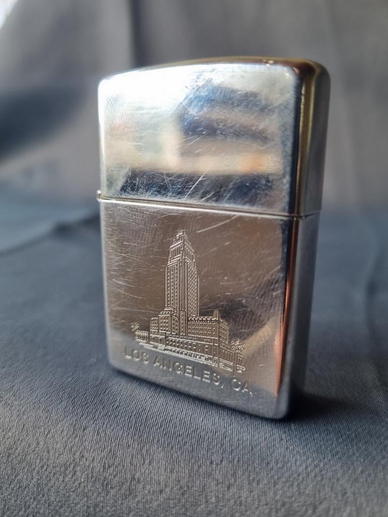 Zippo Los Angeles Aansteker 1992, Verzenden, Gebruikt, Aansteker