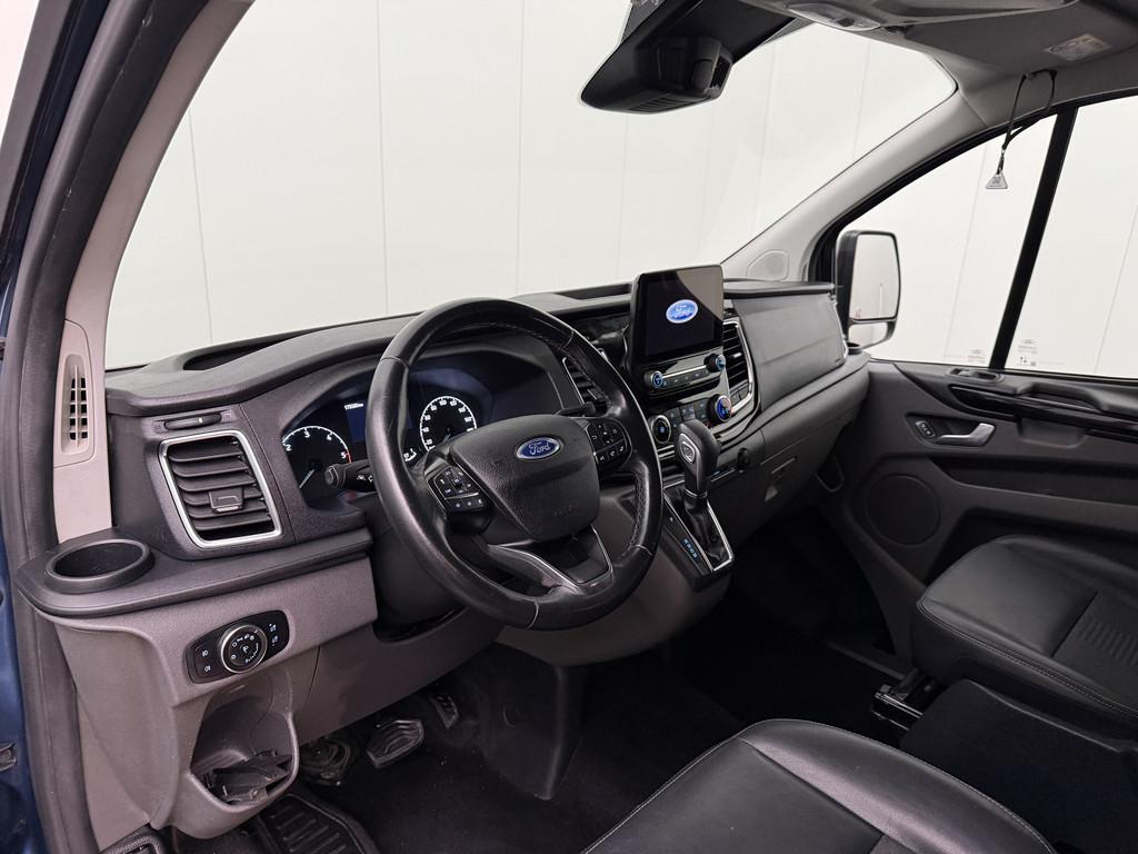 Ford Transit Custom 2.0TDCI 170PK Automaat Dubbele Cabine |, Automaat, Gebruikt, Zwart, Blauw