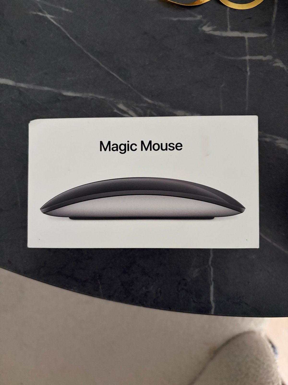 Apple Magic Mouse Zwart - Nieuw in doos, Computers en Software, Muizen, Muis, Linkshandig, Nieuw, Ophalen of Verzenden