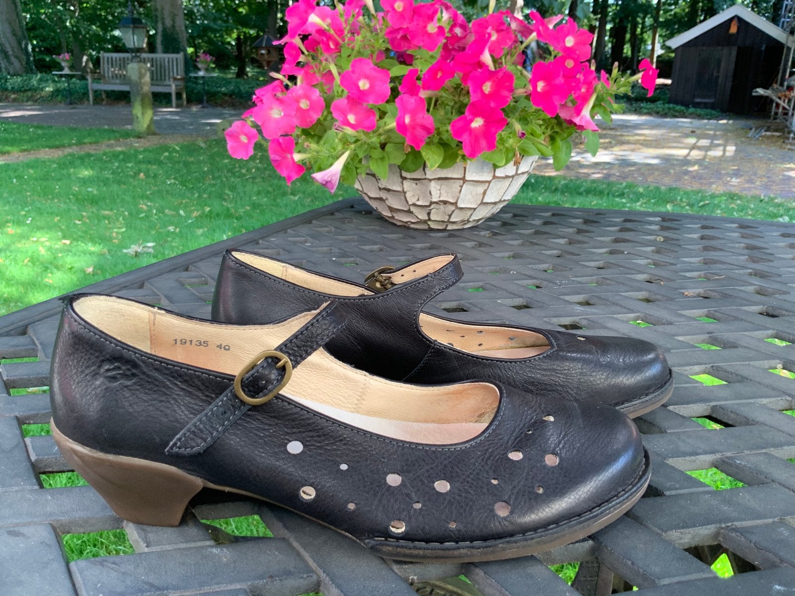 Loints of Holland leren zwarte schoenen maat 40, Kleding | Dames, Zwart, Overige typen, Ophalen of Verzenden, Zo goed als nieuw
