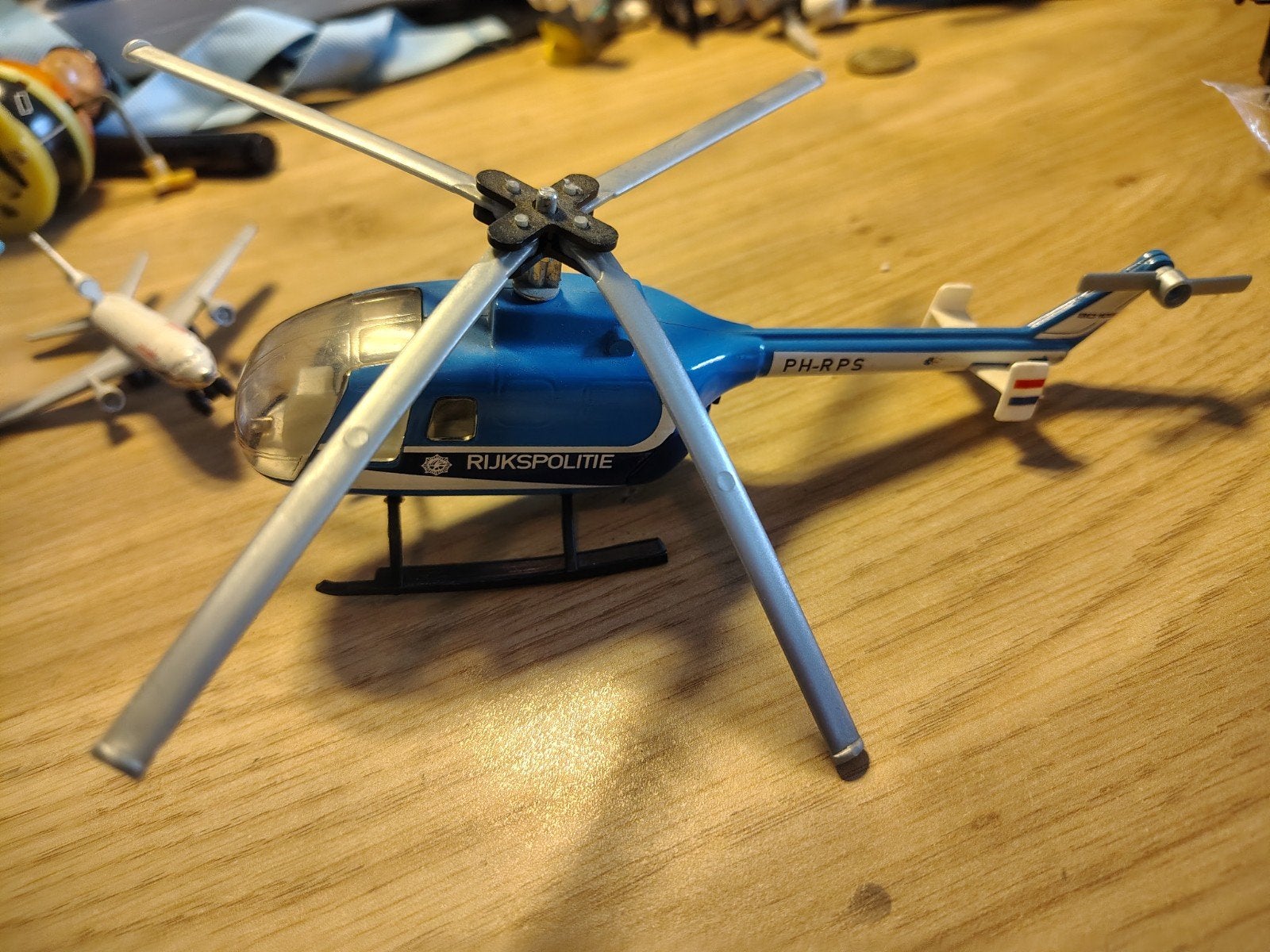 Rijkspolitie Model Helikopter, Ophalen of Verzenden, Landmacht, Nederland