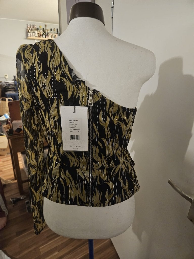 Nieuwe NIKKIE Kate Moss Rihanna top maat 40 met kaartje, Maat 38/40 (M), Zwart, Nieuw, Ophalen of Verzenden
