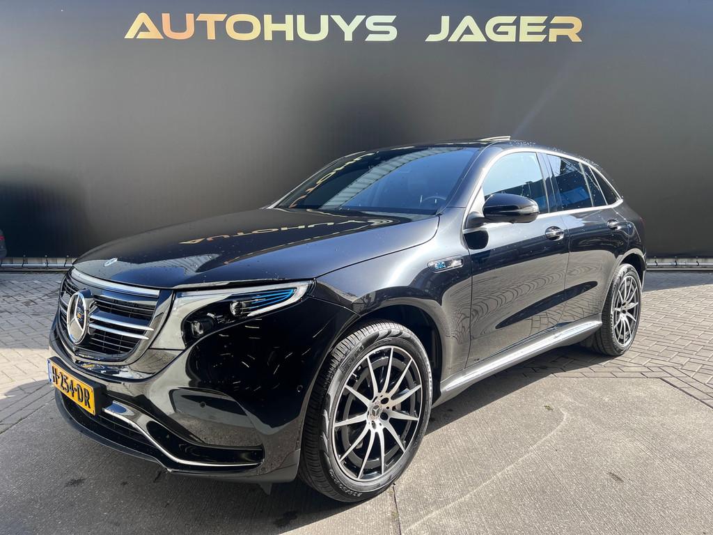 Mercedes-Benz EQC 400 4MATIC Premium Plus 80 kWh - SOH 94% -, Auto's, Zwart, Zwart, Vierwielaandrijving, SUV of Terreinwagen