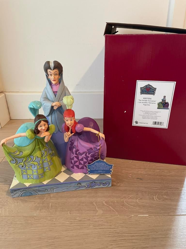 Disney traditions Jim shore Tremaine, Anastasia Drizella, Verzamelen, Ophalen of Verzenden, Overige figuren, Zo goed als nieuw