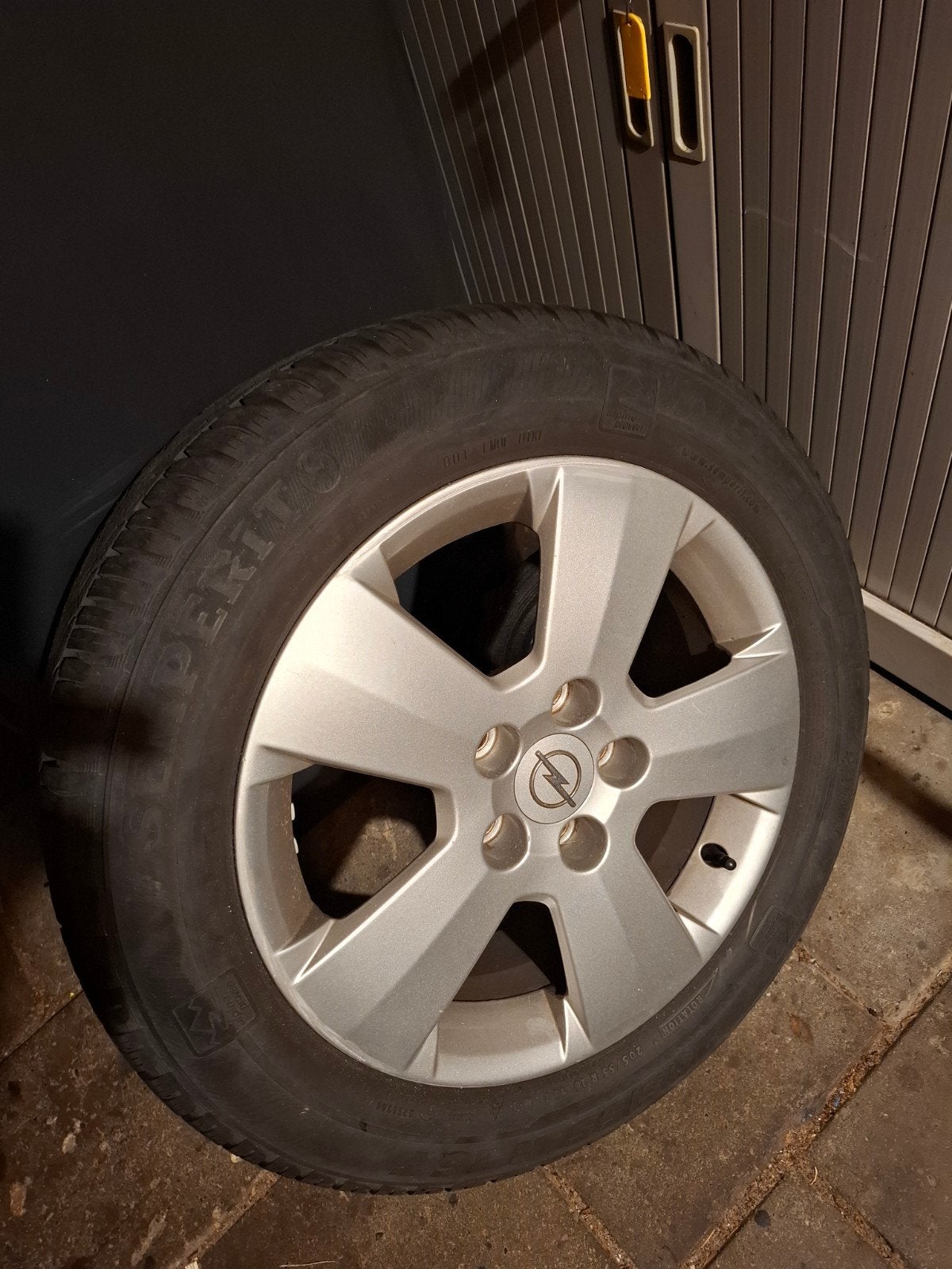 reservewiel Opel velg 5x100 6,5J 16 inch Astra Zafira Vectra, Ophalen, Gebruikt, 16 inch, Banden en Velgen