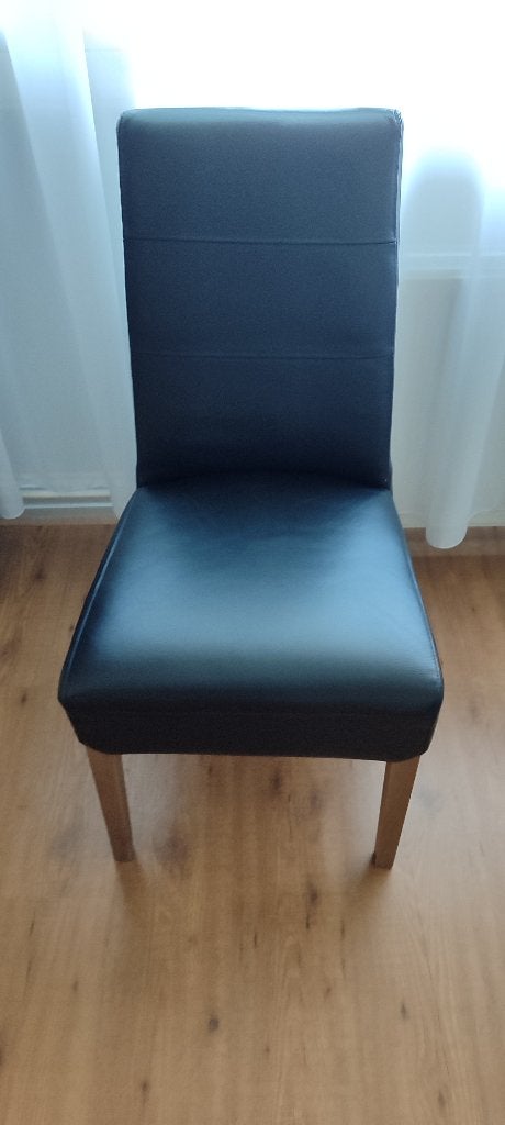 Eetkamerstoelen te koop, Huis en Inrichting, Stoelen, Ophalen, Gebruikt, Zwart, Modern