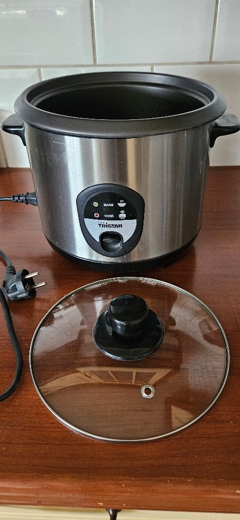 Slowcooker ook te gebruiken als rijstkoker Tristar, Ophalen of Verzenden, Zo goed als nieuw