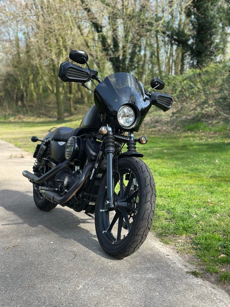 Harley Davidson Sportster 883, Motoren, 2 cilinders, Sportuitlaat, Chopper, Particulier