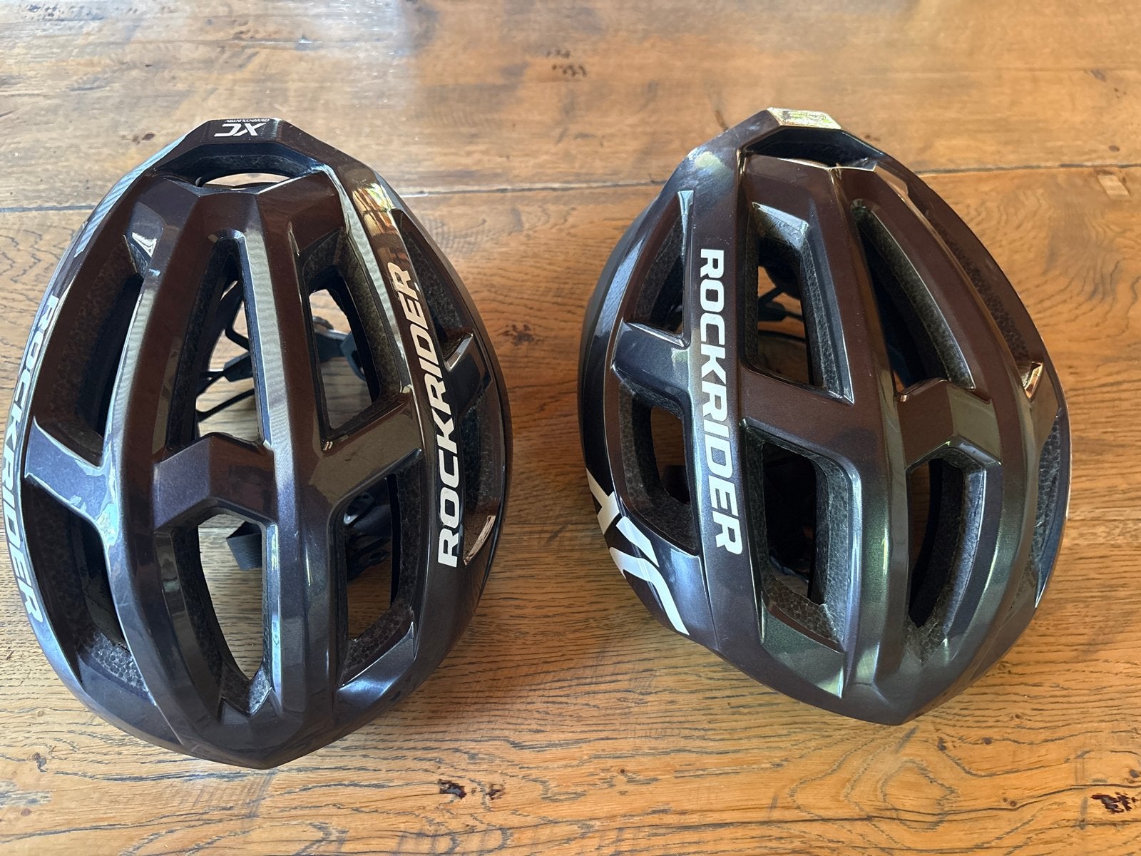 2x Rockrider XC Fietshelm - Zwart, Maat M en L onbeschadigd, Ophalen of Verzenden, Gebruikt, M, Heer of Dame