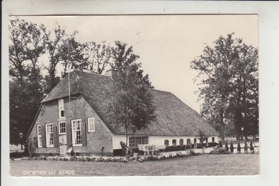 Stroe - Veluwe, Boerderij, Verzamelen, Ansichtkaarten | Nederland, Ophalen of Verzenden, 1960 tot 1980, Gelopen, Gelderland