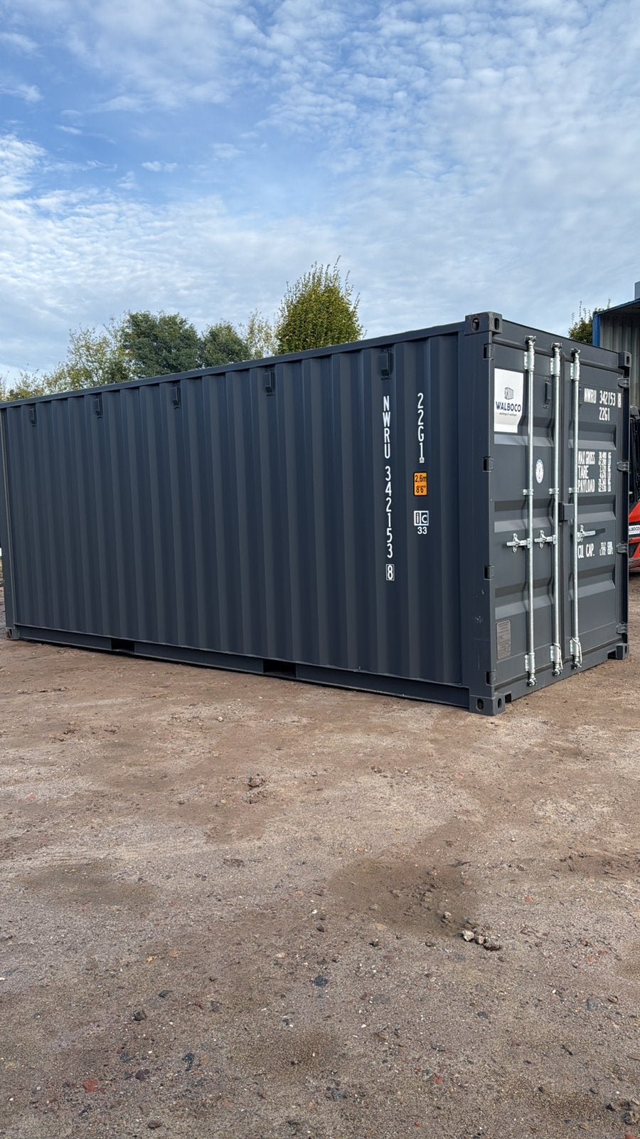 Grote partij 20ft containers antraciet, Ophalen of Verzenden