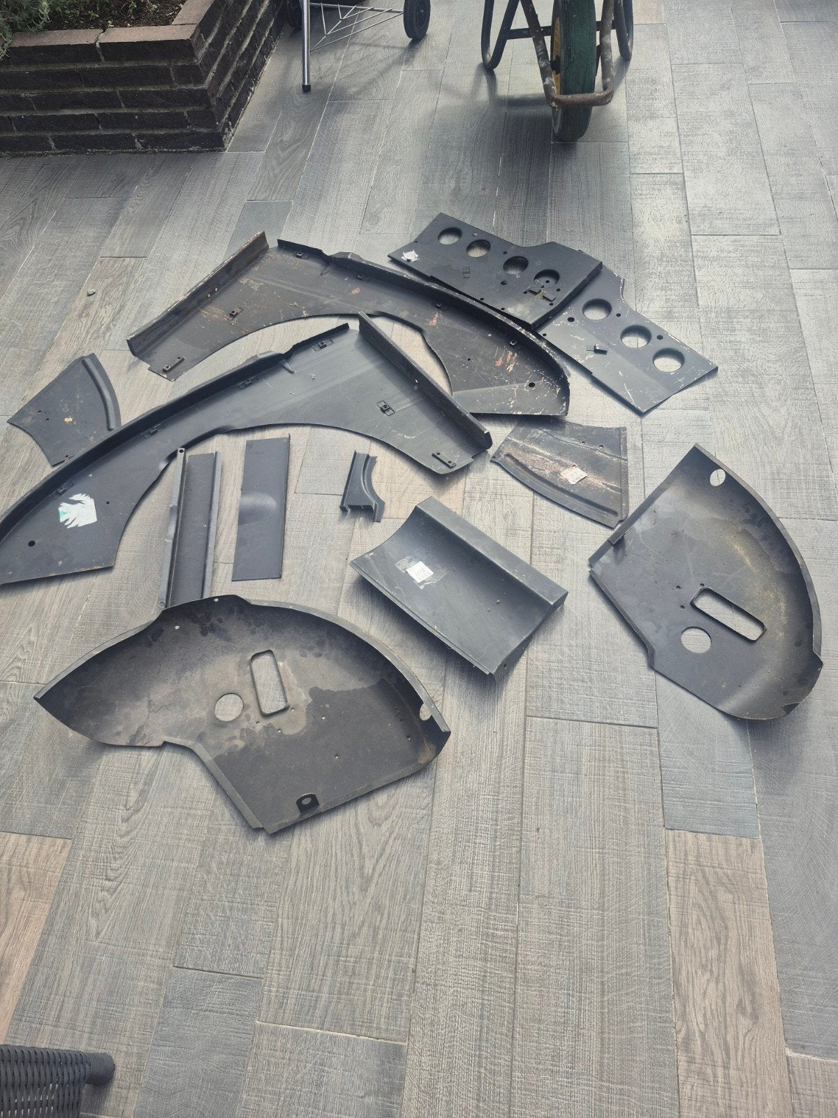 reparatieplaatwerk nieuw voor morris minor, Auto-onderdelen, Ophalen of Verzenden, Nieuw, Voor, Spatbord