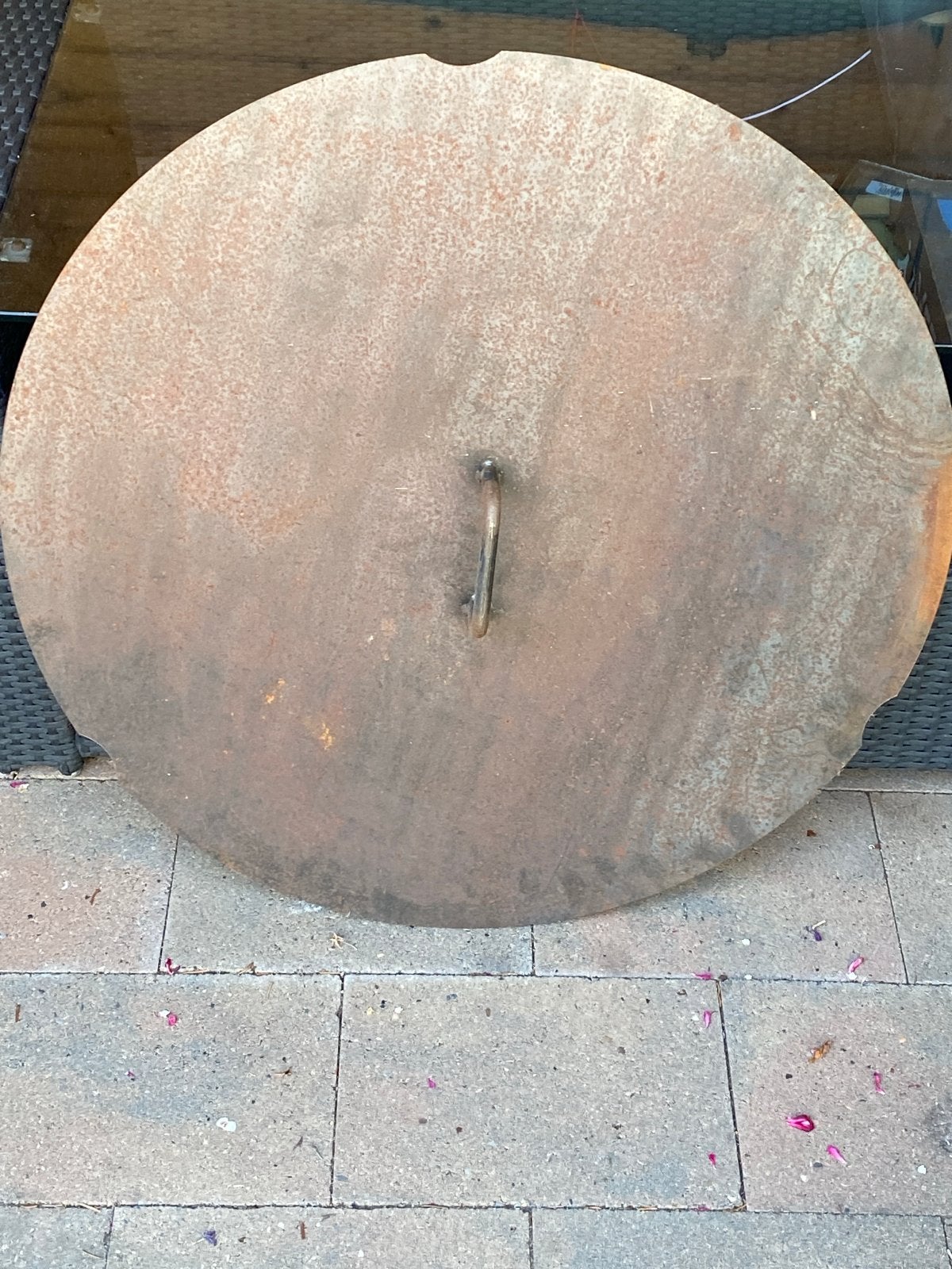 Deksel voor vuurschaal doorsnee 70 cm, Ophalen, Nieuw, Vuurkorf