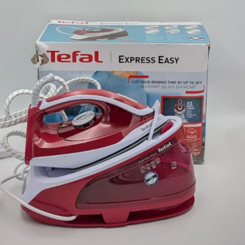 Tefal SV6130 Express Easy SV6130 Stoom strijkijzer - Nieuw, Tefal, Zo goed als nieuw, https://www.tefal.nl/klantenservice, 112 Chemin du Moulin Carron, 69130 Écully, Frankrijk