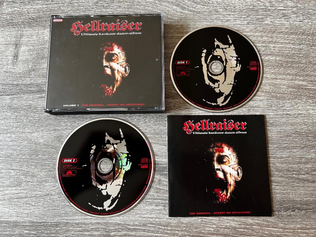 Hellraiser Volume 1 (1996) Oldschool Hardcore Thunderdome, Cd's en Dvd's, Cd's | Dance en House, Zo goed als nieuw, Dance Populair