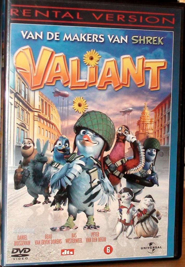 dvd valiant, Ophalen of Verzenden, Zo goed als nieuw, Amerikaans
