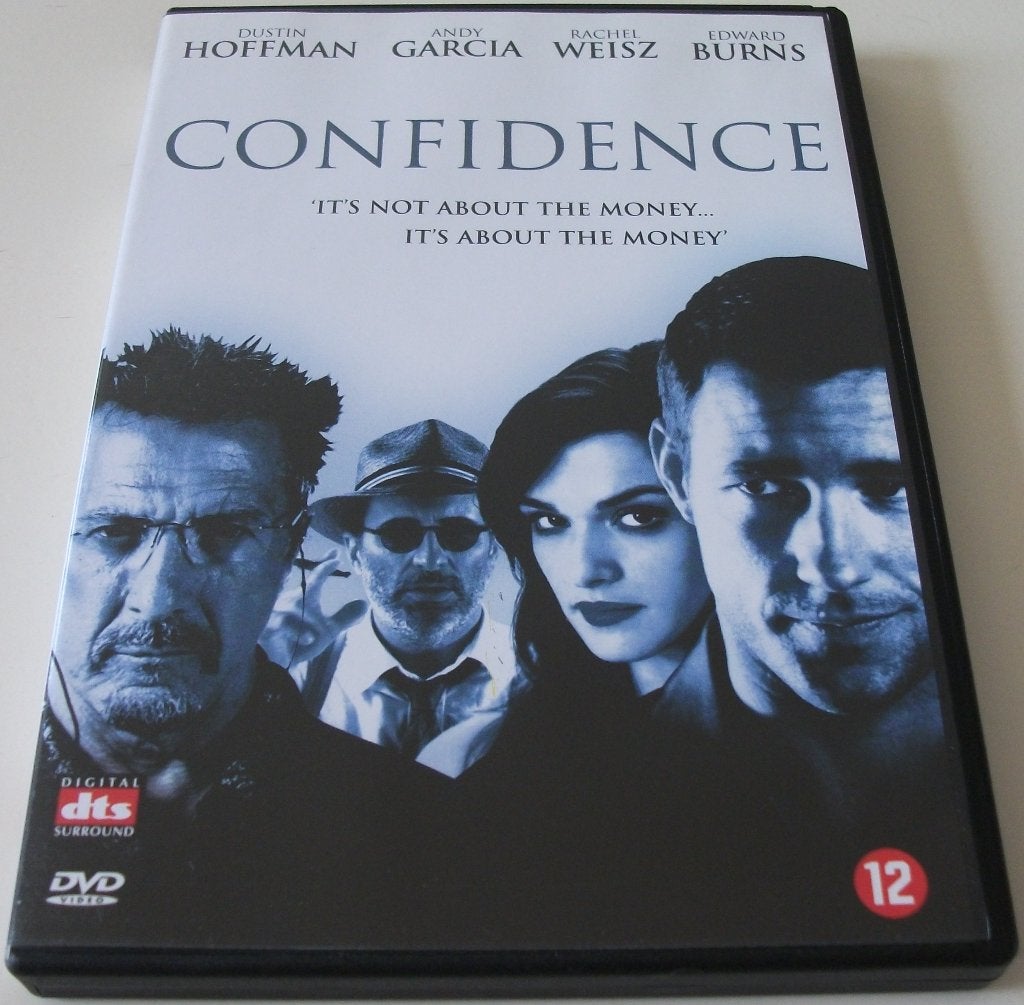 Dvd *** CONFIDENCE *** Wie kun je vertrouwen?, Maffia en Misdaad, Engels, Nederlands, Ophalen of Verzenden