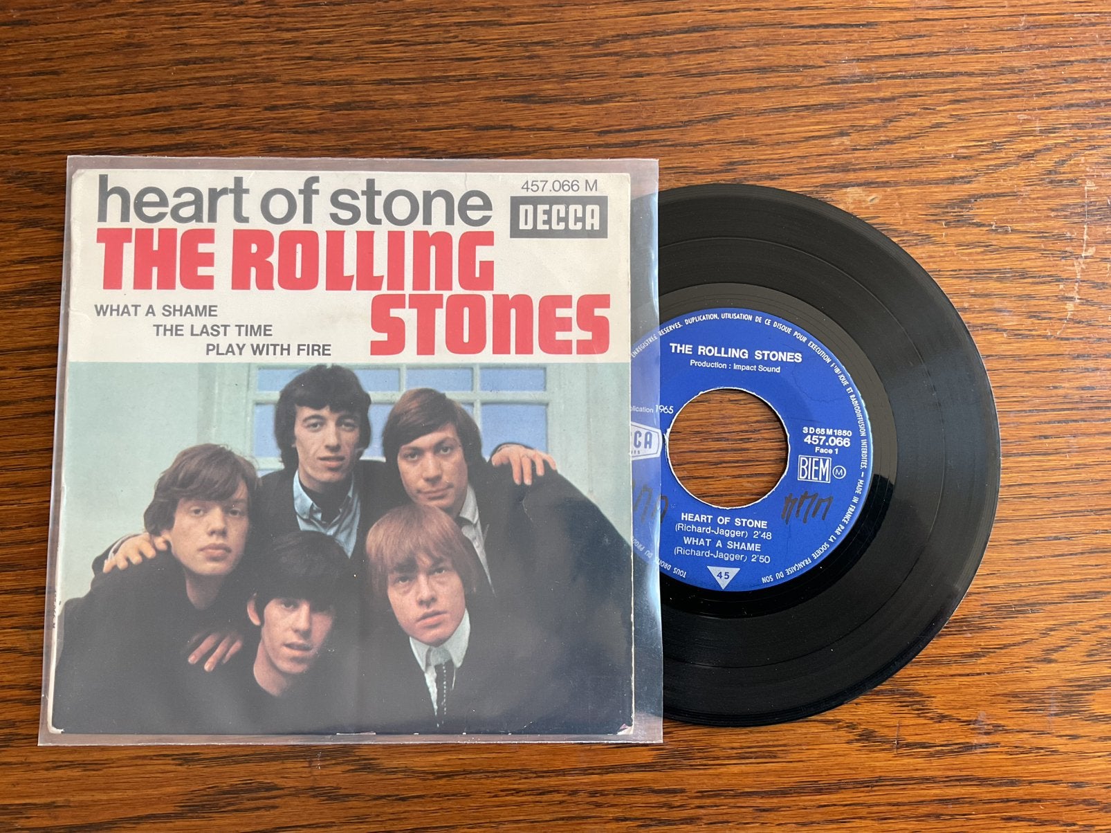 The Rolling Stones. Heart Of Stone E.P., Ophalen of Verzenden, Zo goed als nieuw, Pop