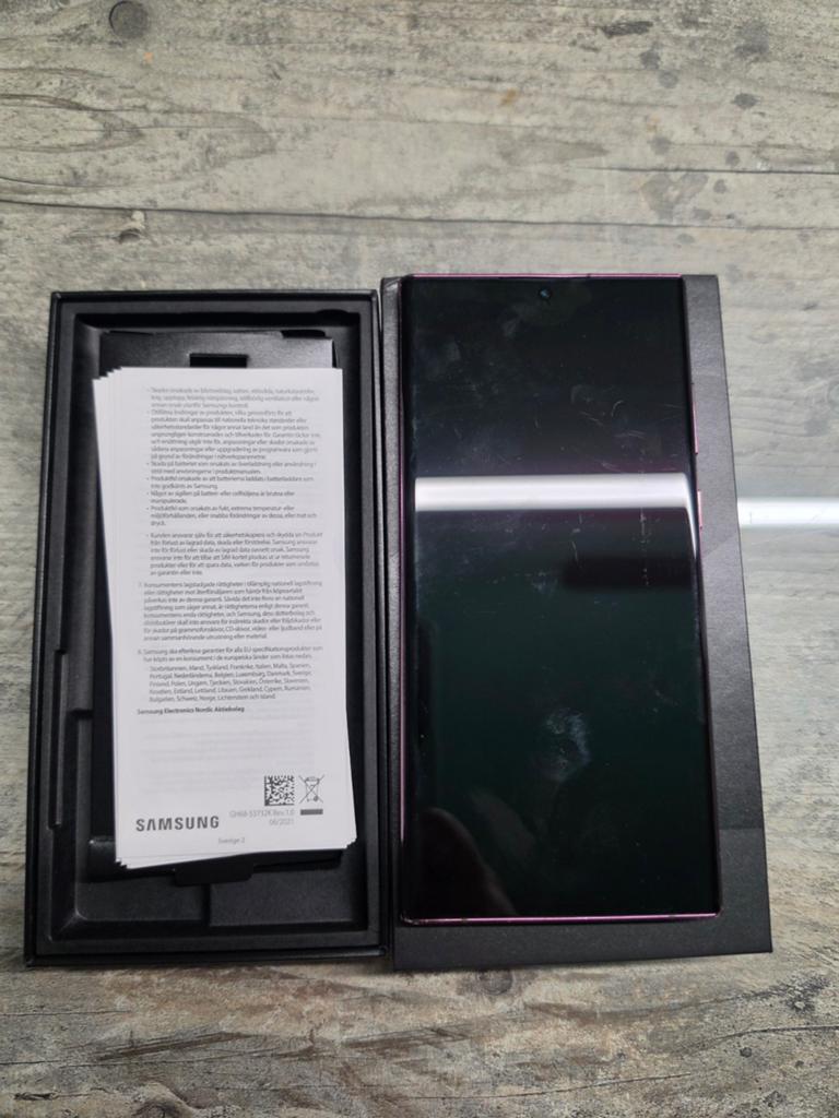 Samsung galaxy s22 ultra burgundy 265gb, Telecommunicatie, Mobiele telefoons | Samsung, Gebruikt, Touchscreen, Ophalen of Verzenden
