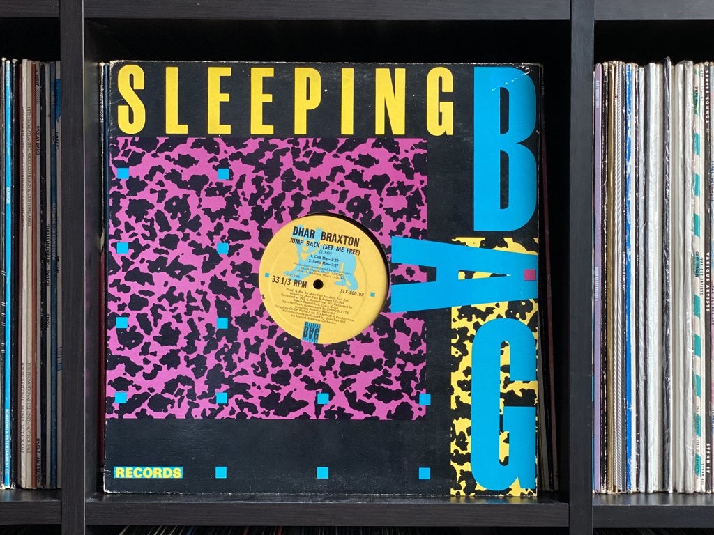 Dhar Braxton-Jump Back (12 Inch) vinyl in goede staat, Gebruikt, Ophalen of Verzenden, Disco, 12 inch